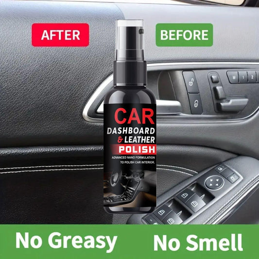 Dashboard Polish And Leather Conditioner + Protectant Car Dashboard Polish